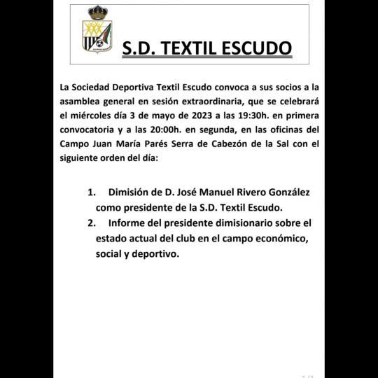 Imagen noticia SD Textil Escudo